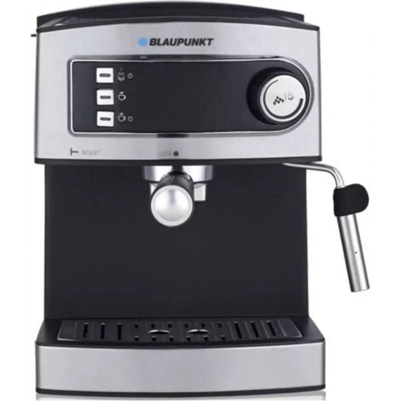 Blaupunkt CMP301 espresso aparāts, 15 bar, 1,6 l, sudraba/melns