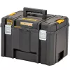 Instrumentu kaste DeWalt DWST83346-1, alumīnijs, ūdensnecaurlaidīga, 23 L, 332×301×440 mm, melna