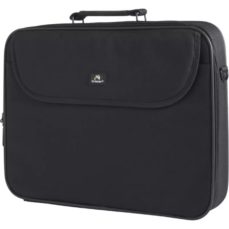 Tracer Simplo portatīvā datora maciņš 39,6 cm (15,6 inch) Messenger maciņš Melns
