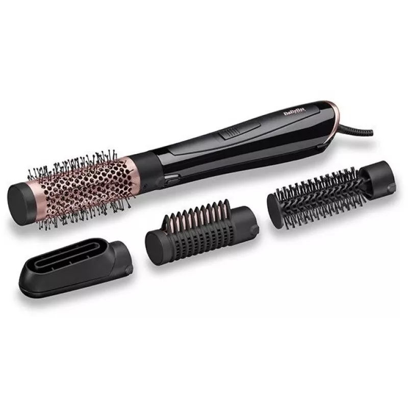 BaByliss Perfect Finish karstā gaisa birste Silts melns 1000 W 86,6 (2,2 m)