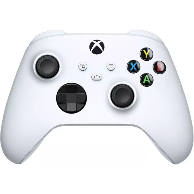Microsoft Xbox Wireless Controller - Game Pad - Wireless - Bluetooth - Robot balta - for PC, Microsoft Xbox One, Android, Microsoft Xbox Series S, Microsoft Xbox Series X
