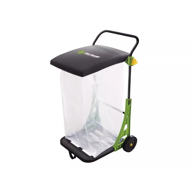 Fieldmann FZO 4001 dārza atkritumu maisa ratiņi, 80 l, ar riteņiem