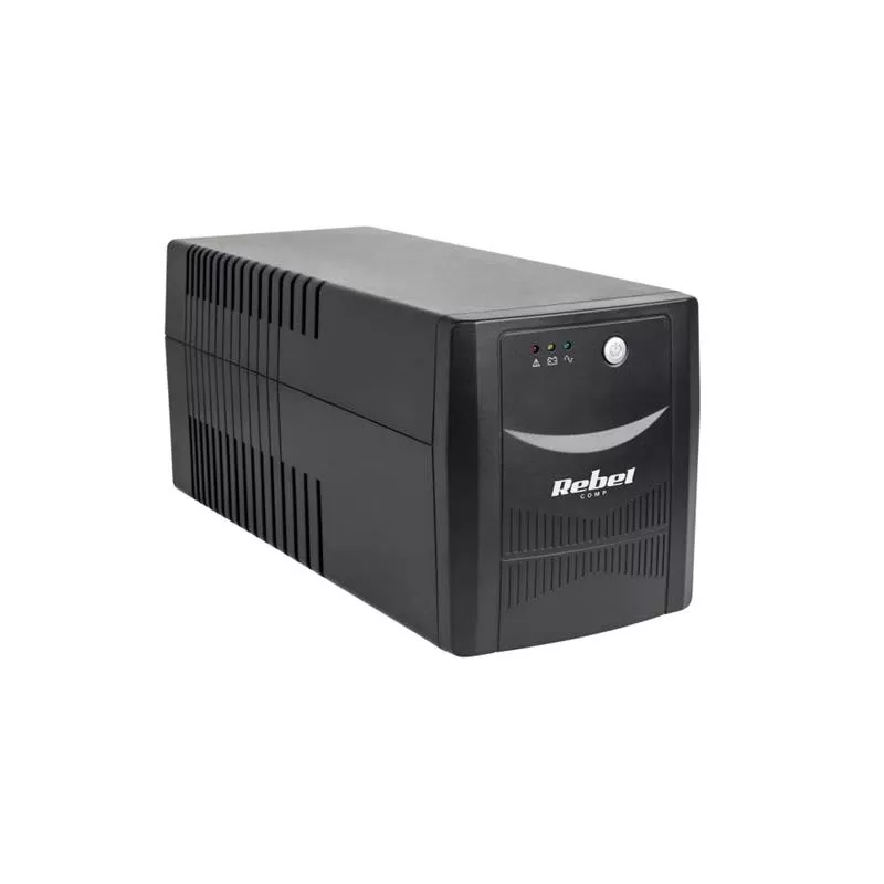 Nepārtrauktās barošanas avots REBEL modelis Micropower 1000 (offline, 1000VA / 600W, 230 V, 50Hz)