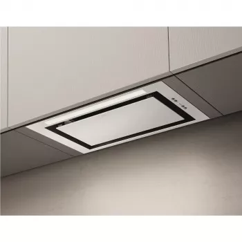 Elica LANE-80-WH 72 cm balts Lane nosūcējs ar 3 ātrumu vadību + 1 pastiprinātāja jaudas līmeni un LED apgaismojumu