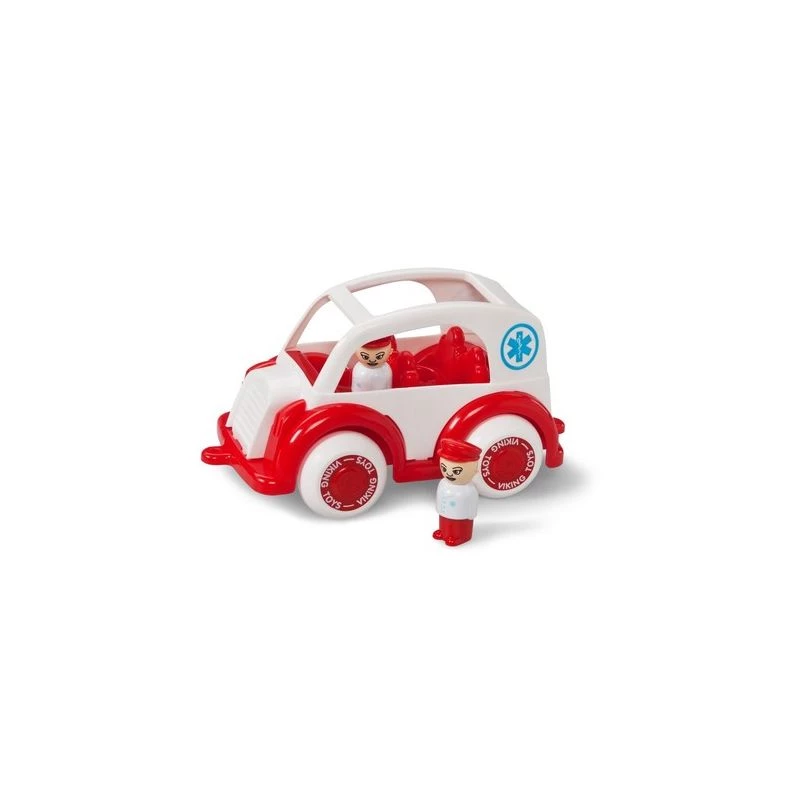 Transportlīdzeklis Jumbo ātrā palīdzība ar figūriņām Viking Toys