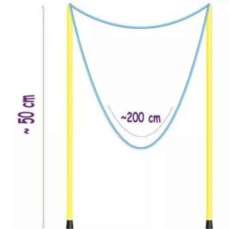 Aukla lieliem burbuļiem 50 cm