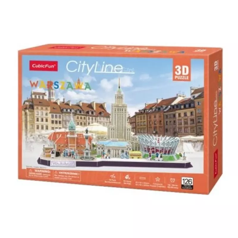 3D Puzle - Cityline Warsaw