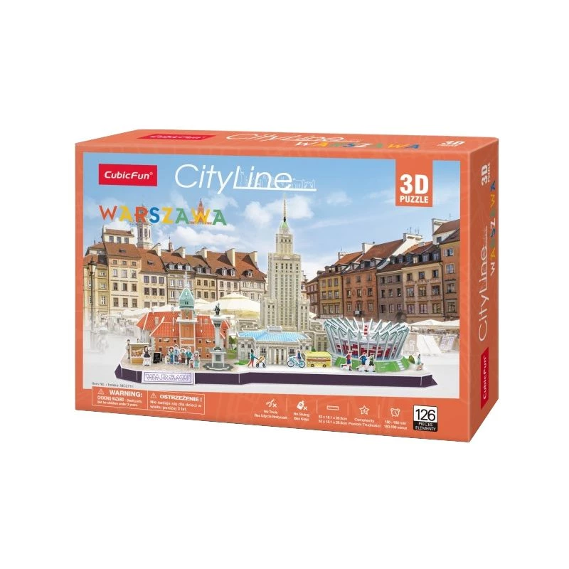 3D Puzle - Cityline Warsaw
