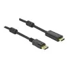 Aktīvs DisplayPort 1.2 uz HDMI kabelis DeLOCK 85957 3m