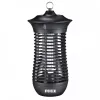 Electric insecticide lamp NOVEEN IKN18 IPX4 — 18 W UVA tube, 100 m² coverage, 1700–1800 V, indoor/outdoor, hangable, metal, Melns