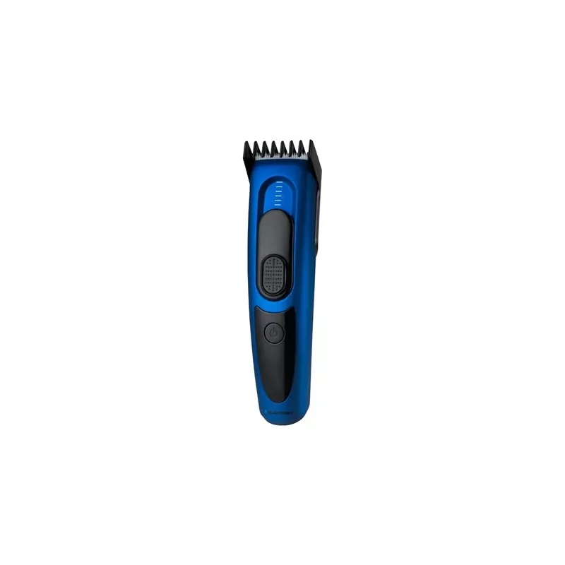 Matu trimmeris BLAUPUNKT HCC401 — regulējams 3–24 mm, uzlādējams, melns/zils