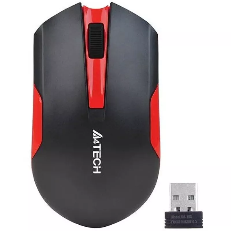 A4Tech G3-200N pele piemērota abām rokām RF bezvadu optiskā 1000 DPI