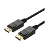 DisplayPort kabelis Unitek Y-C609BK — 3 m, vīriešu-vīriešu, melns