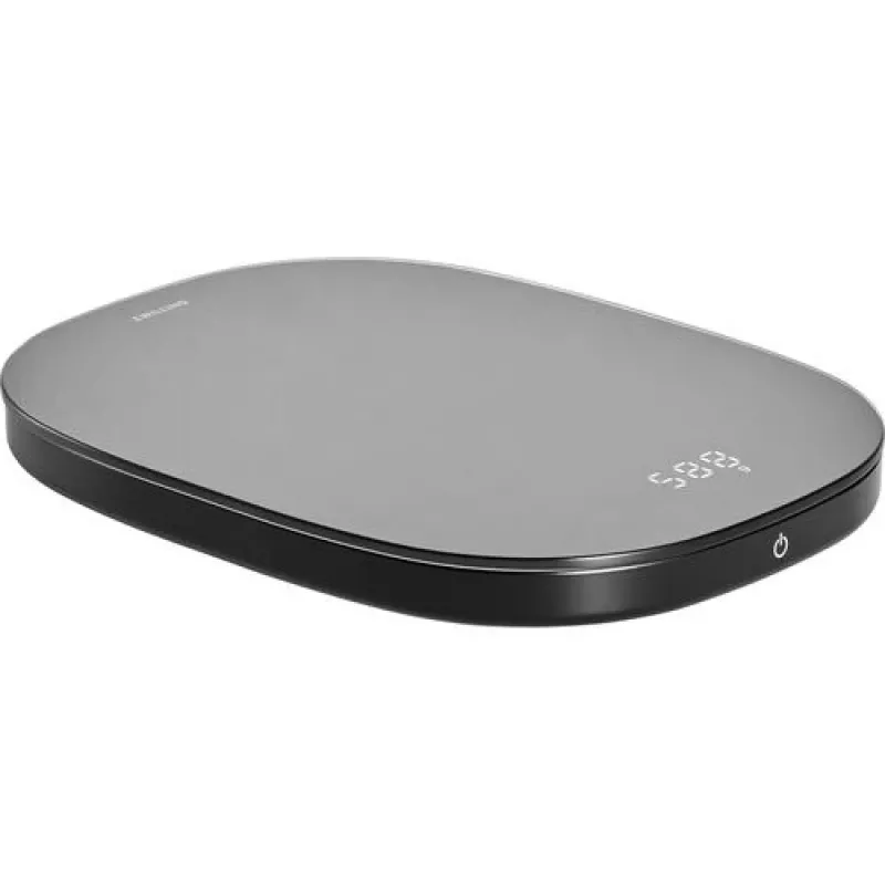 Elektroniskie virtuves svari ZWILLING 53011-053-0 — ietilpība 10 kg, melni, ovāli, LCD displejs