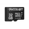 MicroSDHC atmiņas karte PATRIOT PSF32GMDC10 — 32 GB, UHS‑I, Class 10 (U1), V10, 80 MB/s, melna