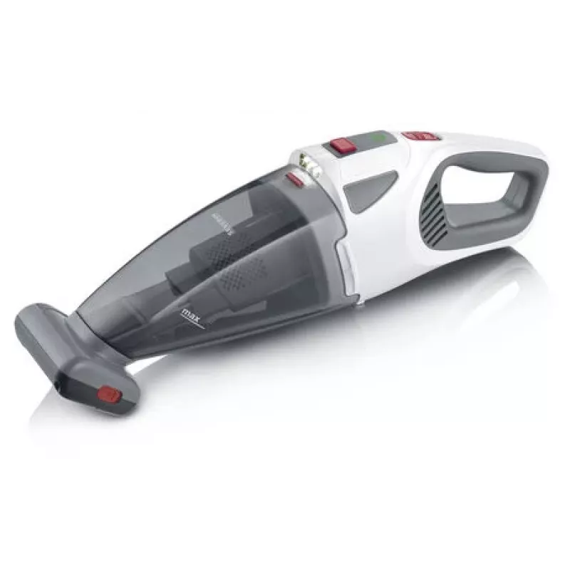 Severin HV 7146 rokas putekļsūcējs/elektriskā slota Akumulators Sausā un mitrā tīrīšana UltraFine 120 W Pelēka, Sarkana, Balta 2,2 Ah