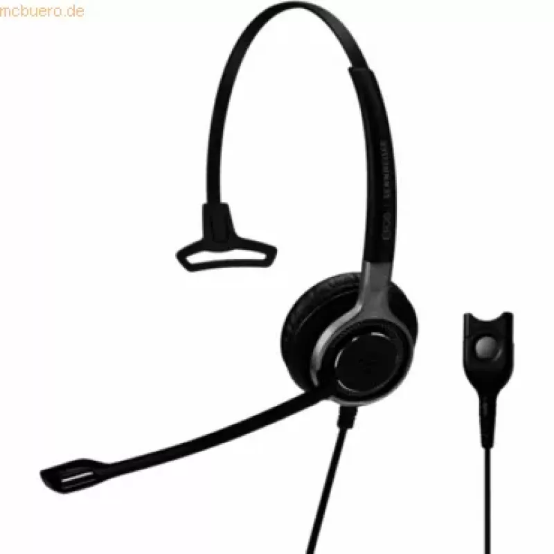 EPOS Sennheiser Headset Impact SC 638 mono melns sudrabains (1000580)