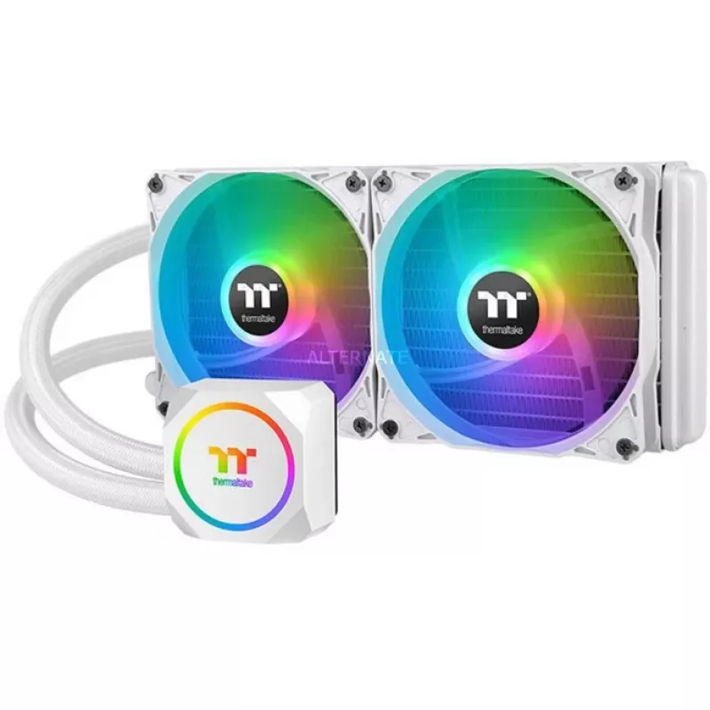 Thermaltake TH240 ARGB Sync Snow Edition procesora šķidruma dzesētājs