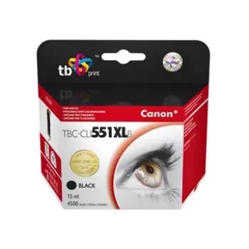 Toneris TB Kompat. S Canon CLI-551XL BK Melns