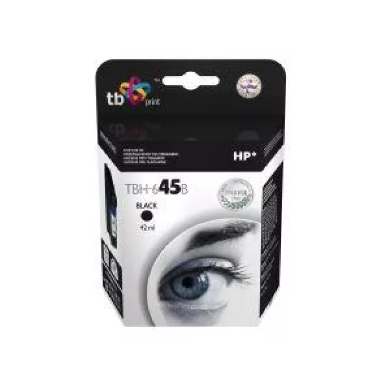 Tinte TBH-645B (HP Nr. 45 - 51645AE) melna atjaunota