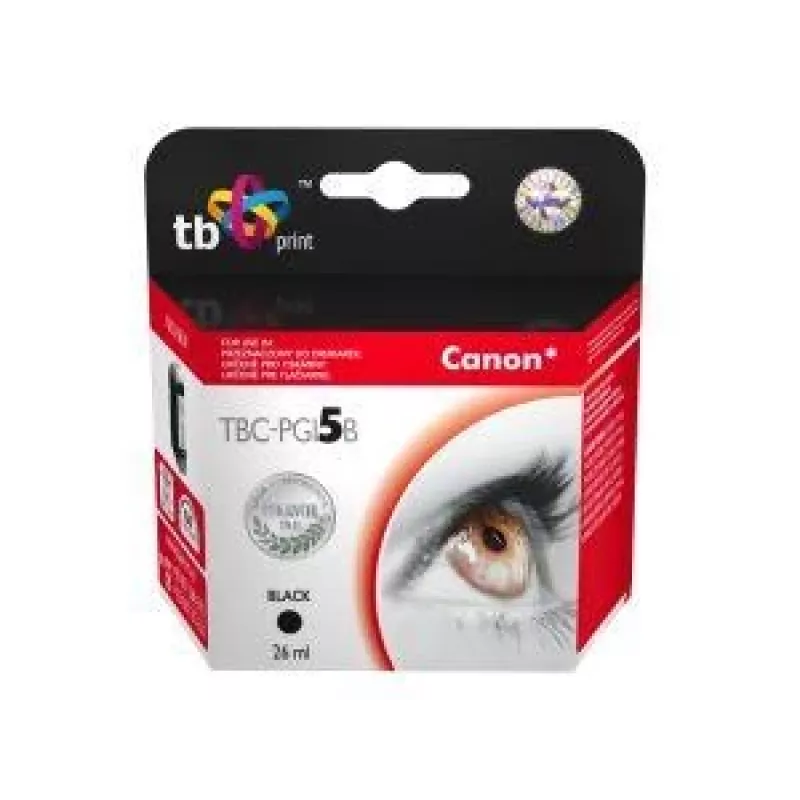 Tintes kasetne TB Kompat. S Canon PGI-5B 100% Jauna