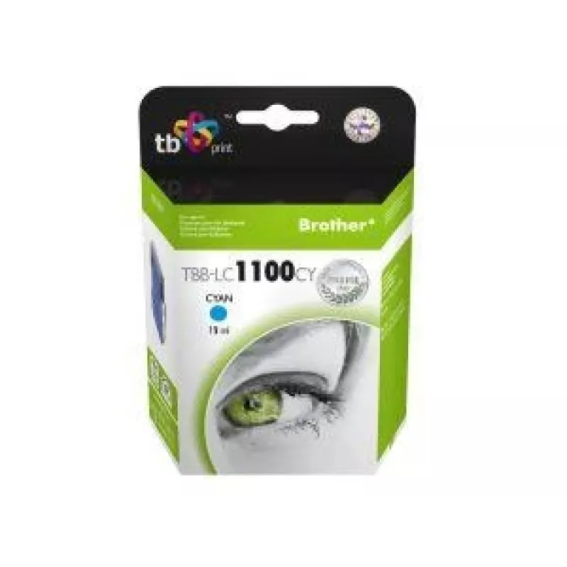 Ink TBB-LC1100CY (Brother LC980/1100) ciāna 100% new