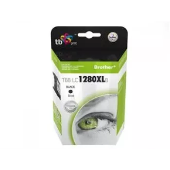 Ink. Cartridge TB Kompat. S Brother LC 1280XLBK 100%N