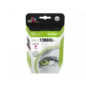 Tintnīcas kārtridžs TB saderīgs ar Brother LC 1280XLM 100%N