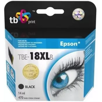 Ink. Cartridge TB Kompat. S Epson T1811 Bk 100% New