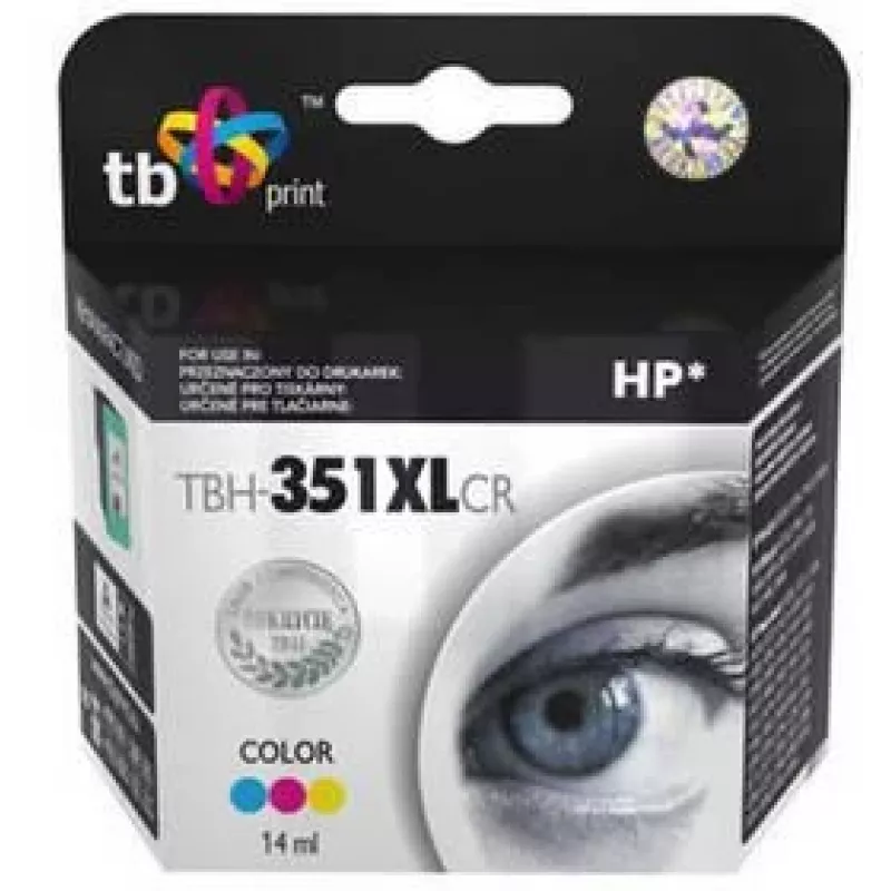 Tint. kārtridžs TB savietojams ar HP 351XL krāsainu, atsauces CB338EE