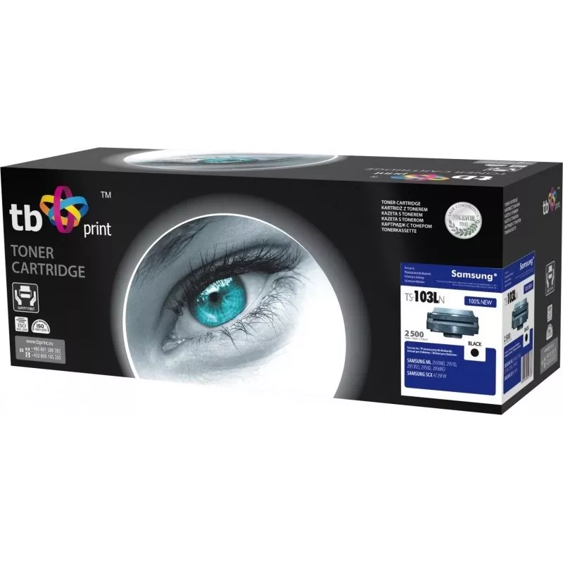 Toner TB Saderīga ar Samsung ML-2950,100%N,BkXL