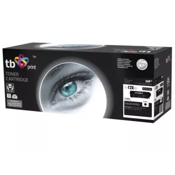 Toneris TB, saderīgs ar HP Q2612X, melns, 3000, atkārtoti uzpildīts