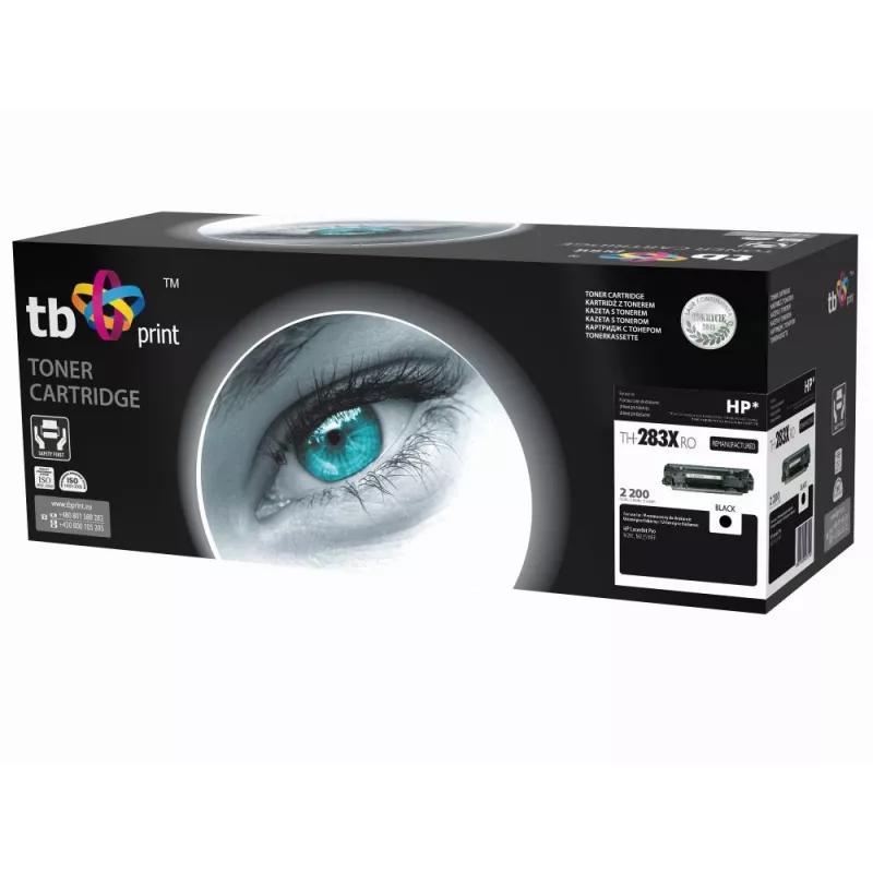 Toner TB Saderīga ar HP CF283X Melns,2200,ref