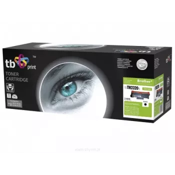 Toner TB Saderīga ar Brother TN2320,Melns,2600