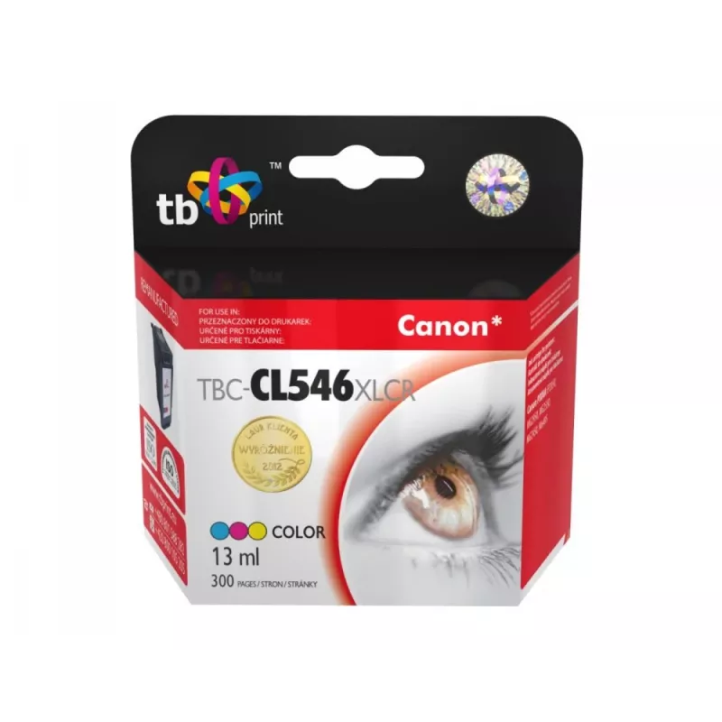 Inf priekš Canon PIXMA iP2850/MG2950/2550/2450/MX495 TBC-CL546XLCR oriģ