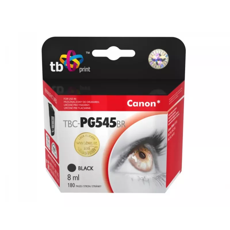 Tinte printerim Canon PIXMA iP2850/MG2950/2550/2450/MX495 TBC-PG545B BK uzpilde