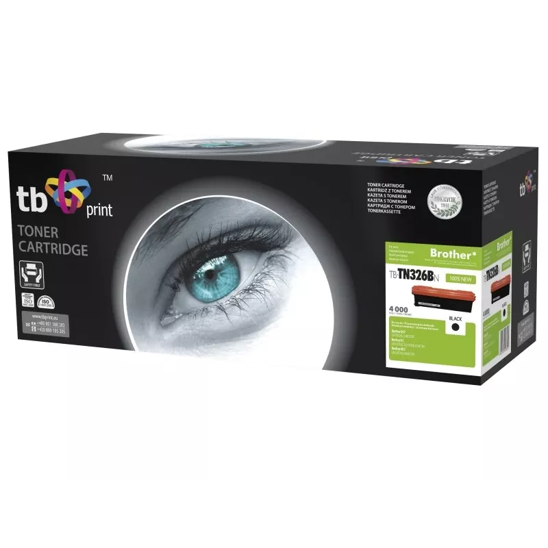 Toneris Brother TN326 B TN-TN326BN BK, 100% jauns