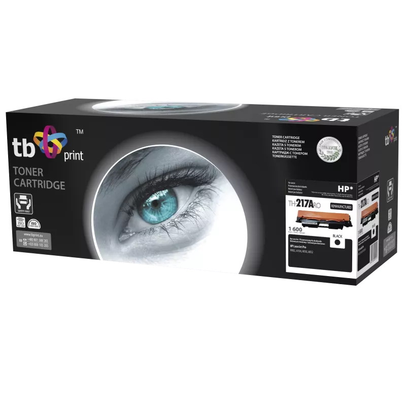 Toner TB Saderīga ar HP CF217A LJ 104,BK,pārstrādāta