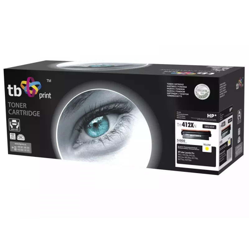 Toner TB Kompat. S HP CLJ M452/477, dzeltena, New.