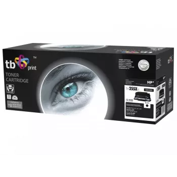 Toner TB Saderīga ar HP CE255A 100% jauna, Melns
