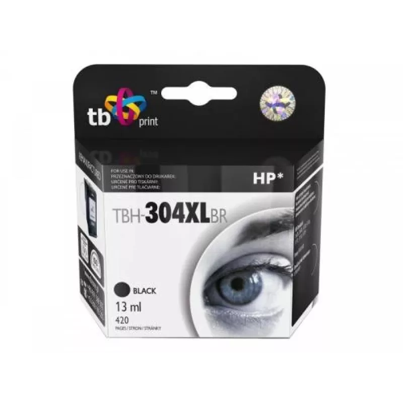 Saderīga Ink paredzēta HP DJ 3700,Bk pārstrādāta.,13 Ml