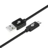 TB Micro USB - USB 1,5 m kabelis melns (AKTBXKU2SBA150B)