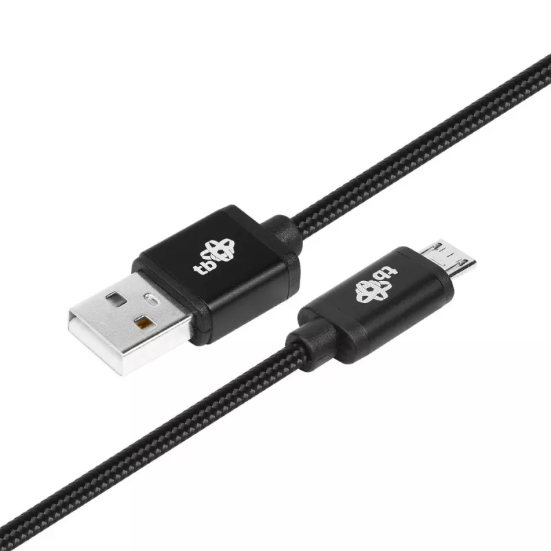 TB Micro USB - USB 1,5 m kabelis melns (AKTBXKU2SBA150B)