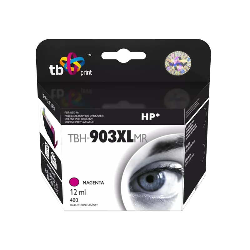 Ink paredzēta HP OJ 6950 AiO TBH-903XLMR fuksīna refabrication