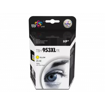 Ink paredzēta HP OJ 8710 AiO TBH-953XLYR dzeltena refabrication