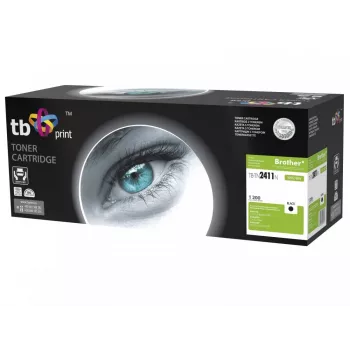 Toner paredzēta Brother TN2411 TB-TN2411N BK 100% jauna