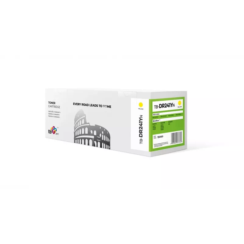 Brother DR241 TB-DR241YN trumuļa bloks 10000 lapas dzeltena