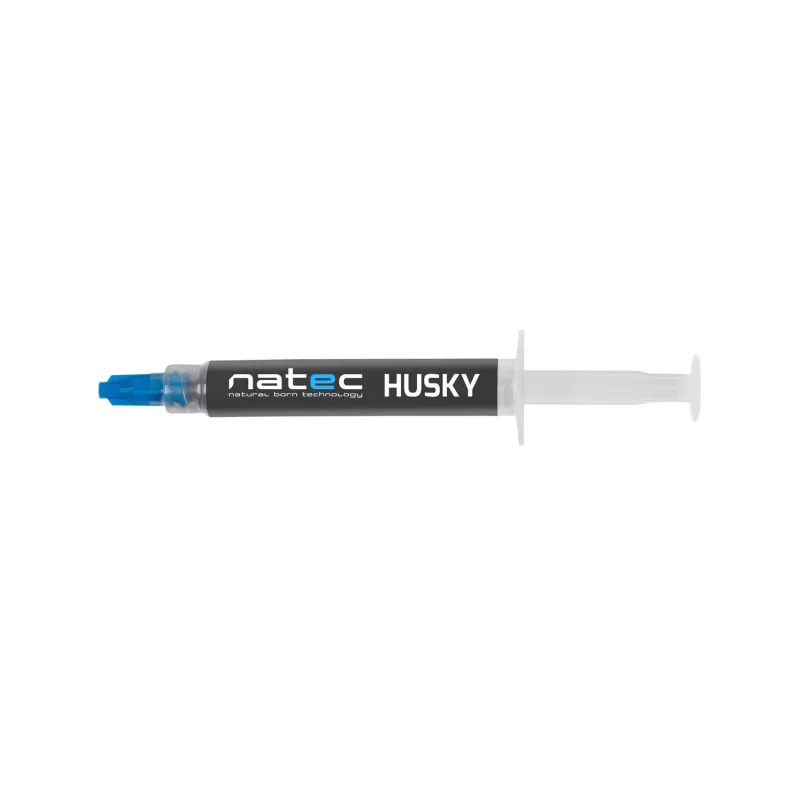 Termopasta NATEC Husky NPT-1324, siltumvadītspēja 4.63 W/m·K, tilpums 2 ml, blīvums 2.5 g/cm³
