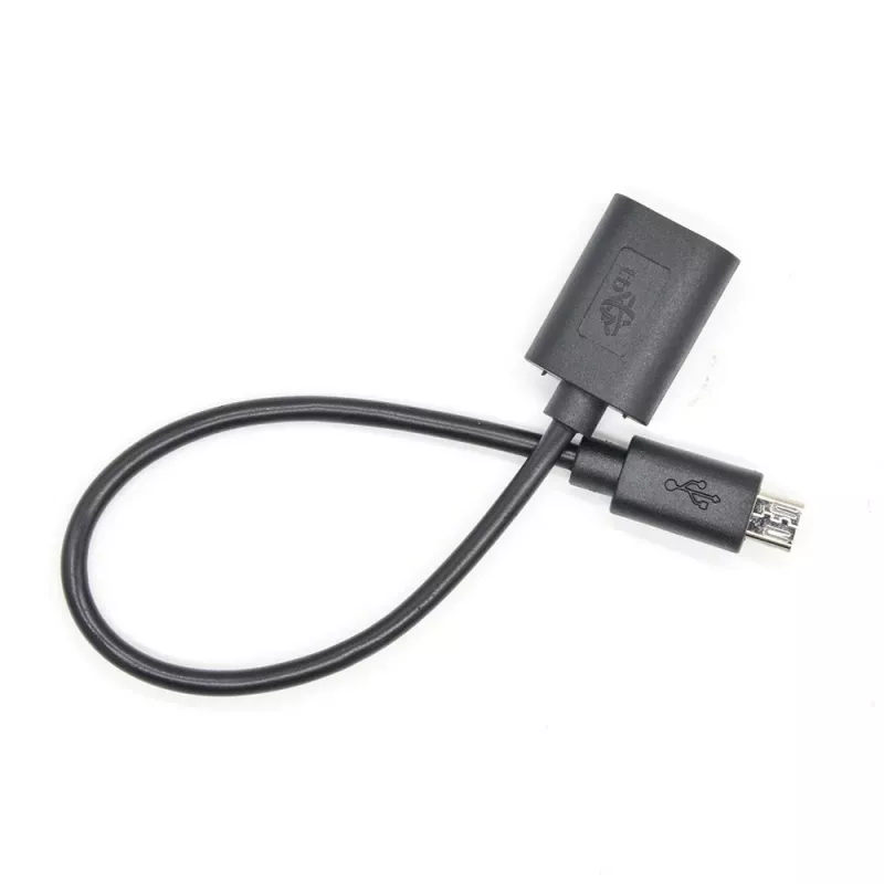 OTG kabelis TB AKTBXKUWOTG015B 15 cm, melns, USB OTG savienojums