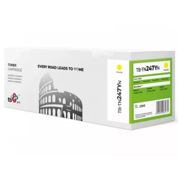 Toner TB Kompat. S Brother TN247Y, TB-TN247YN YE 100% jauns